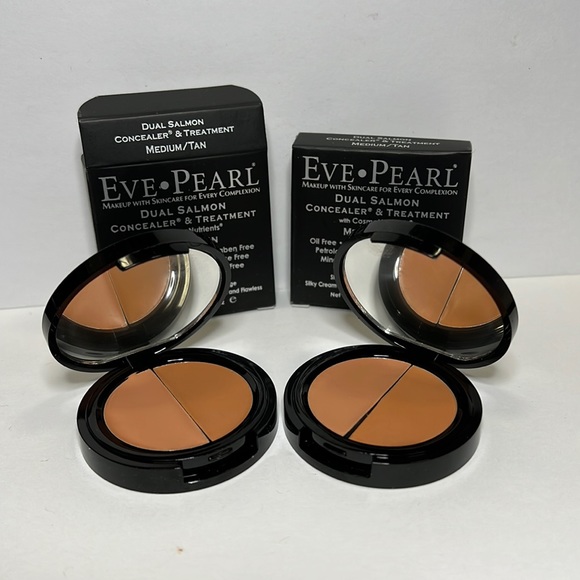 COPY - Eve Pearl dual salmon concealer & treatment “Medium Tan” travel size - Picture 1 of 4